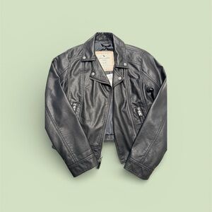 Abercrombie kids Leather Jacket
